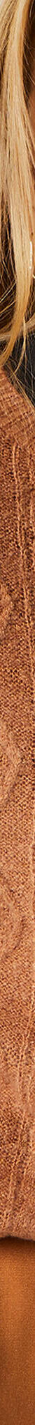 Pull torsadé sans manches, épaules tombantes (caramel) Pull torsadé sans manches, épaules tombantes (caramel)